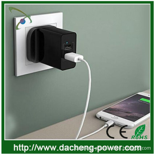 High quality uk travel adapter with usb port 5V 3.4A